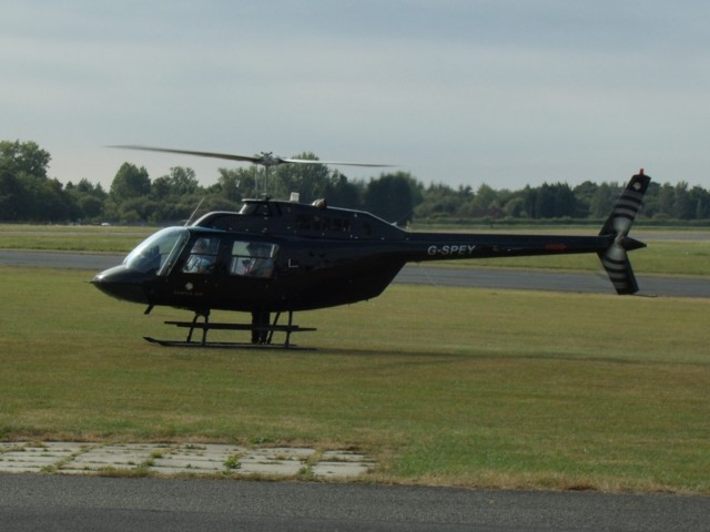 Helicopter Ride From North Weald Airfield, England, UK